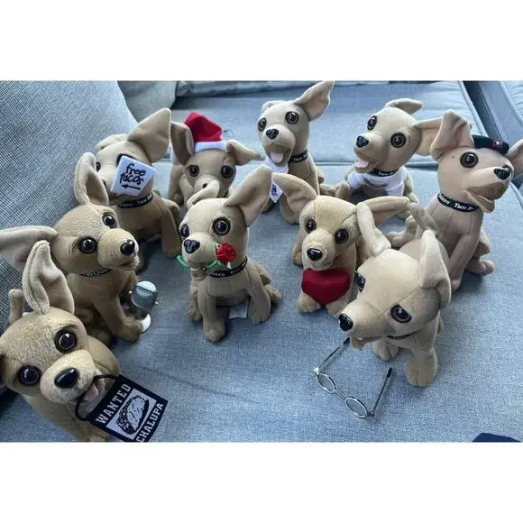 Taco Bell Toys Vtg Applause Yo Quiero Taco Bell Chihuahua